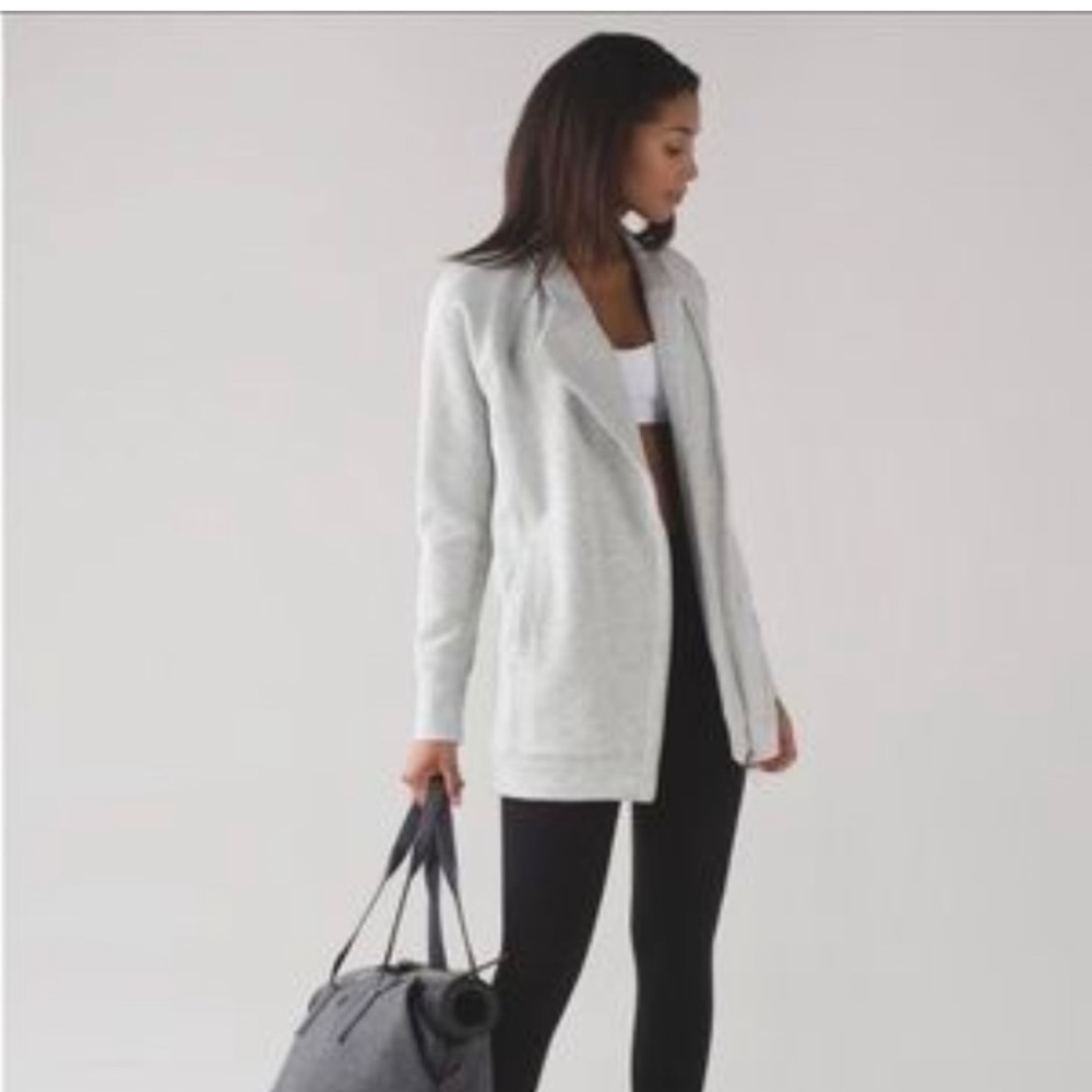 Lululemon wrap sweatshirt jacket